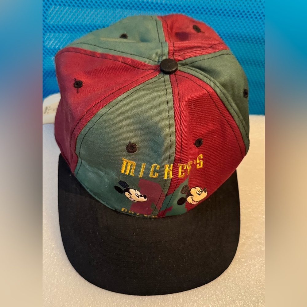 Vintage 90s Mickey Unlimited Snapback – Rare Disney Collectible Cap